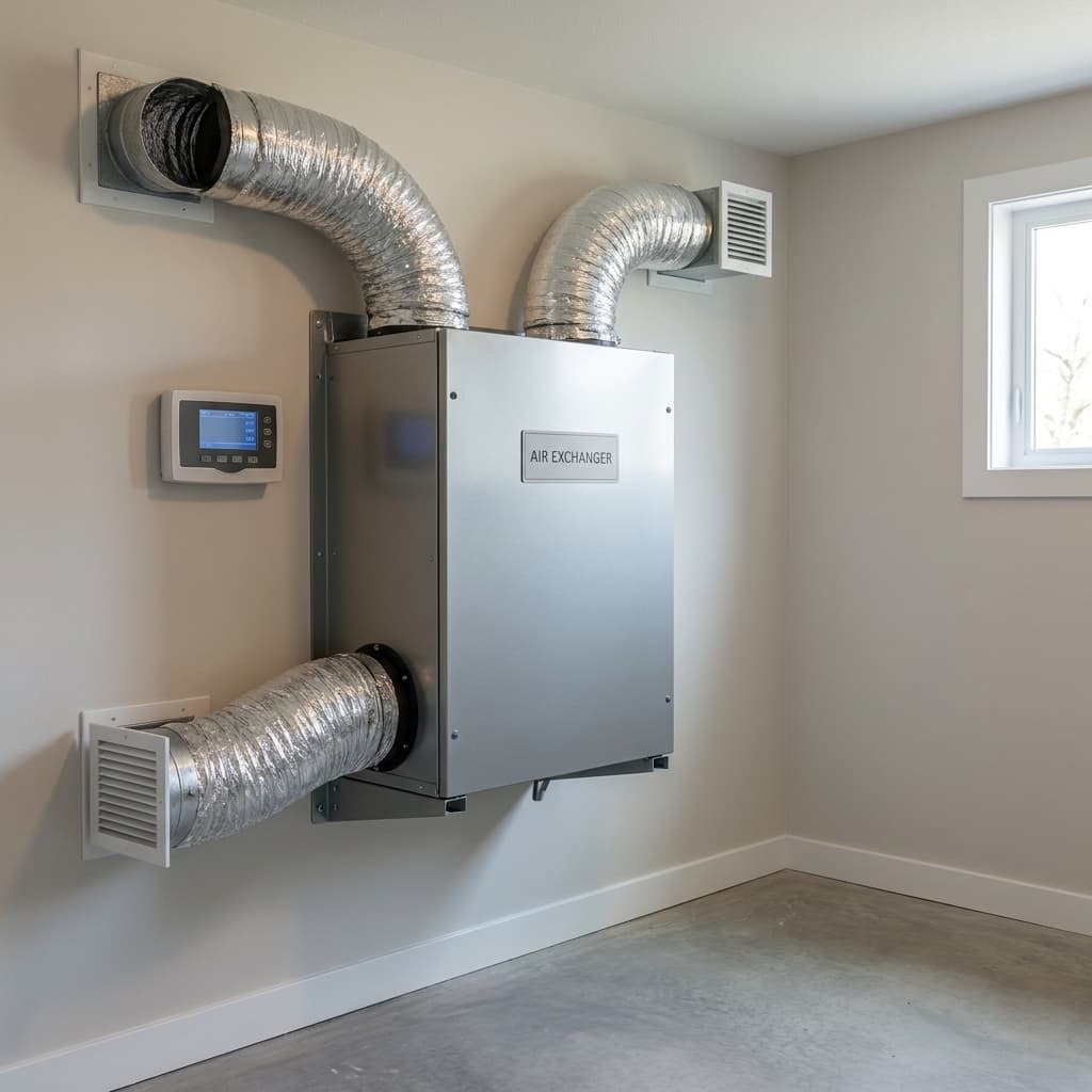 Installation et remplacement d’échangeurs d’air